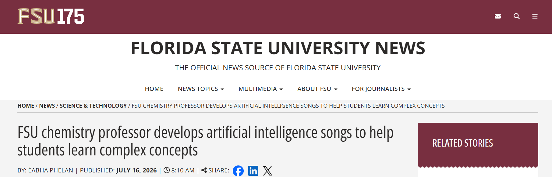 大学教授用AI狂写16首化学神曲！学生听完秒懂公式，新教学方法太绝了